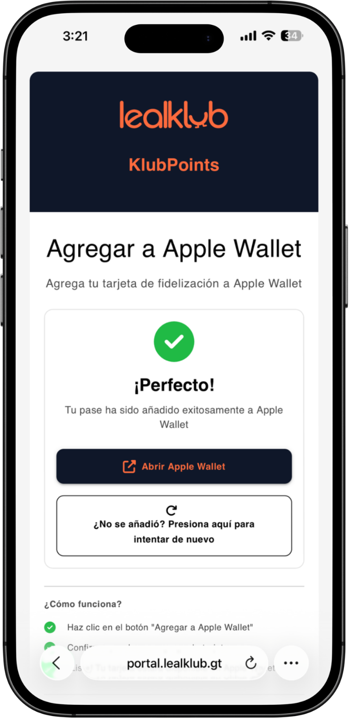 Descarga automática